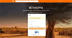 Desktop Screenshot of ethio.me