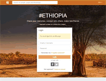 Tablet Screenshot of ethio.me
